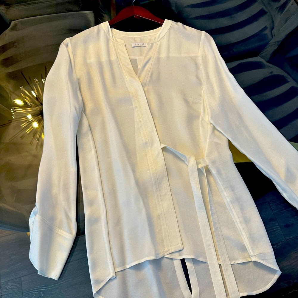 Sandro Paris Silk Top